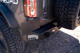 MTO Series Rear Bumper for Ford Bronco, Full Width, view 4, DV8 Offroad RBBR-01