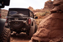 FS-15 Series Rear Bumper for Ford Bronco, view 4, DV8 Offroad RBBR-02