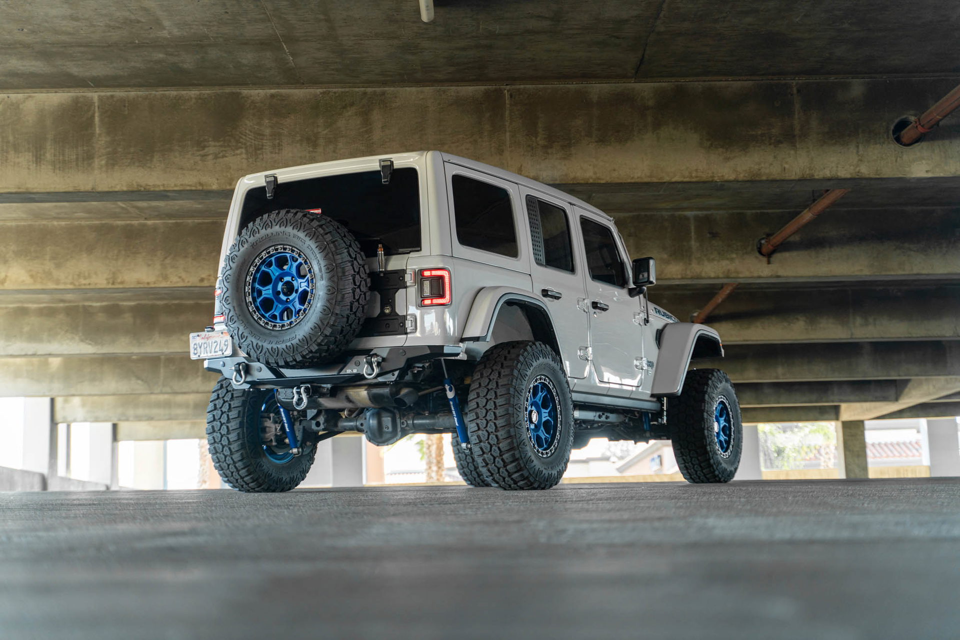 FS-15 Series Rear Bumper for Jeep Wrangler JL — DV8 Offroad RBJL-11 — Rear Bumpers