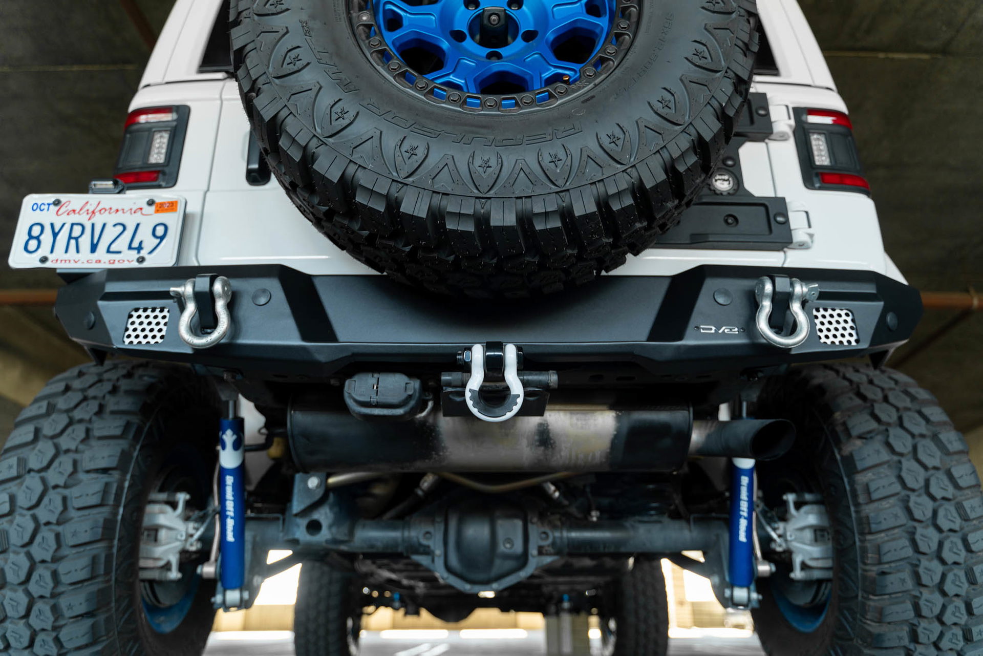 FS-7 Series Rear Bumper for Jeep Wrangler JL — DV8 Offroad RBJL-12 — Rear Bumpers
