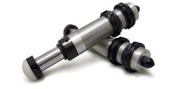 2.0 Hydraulic Bump Stop Pair for Jeep Wrangler JK, view 3, DV8 Offroad RRBS2-01