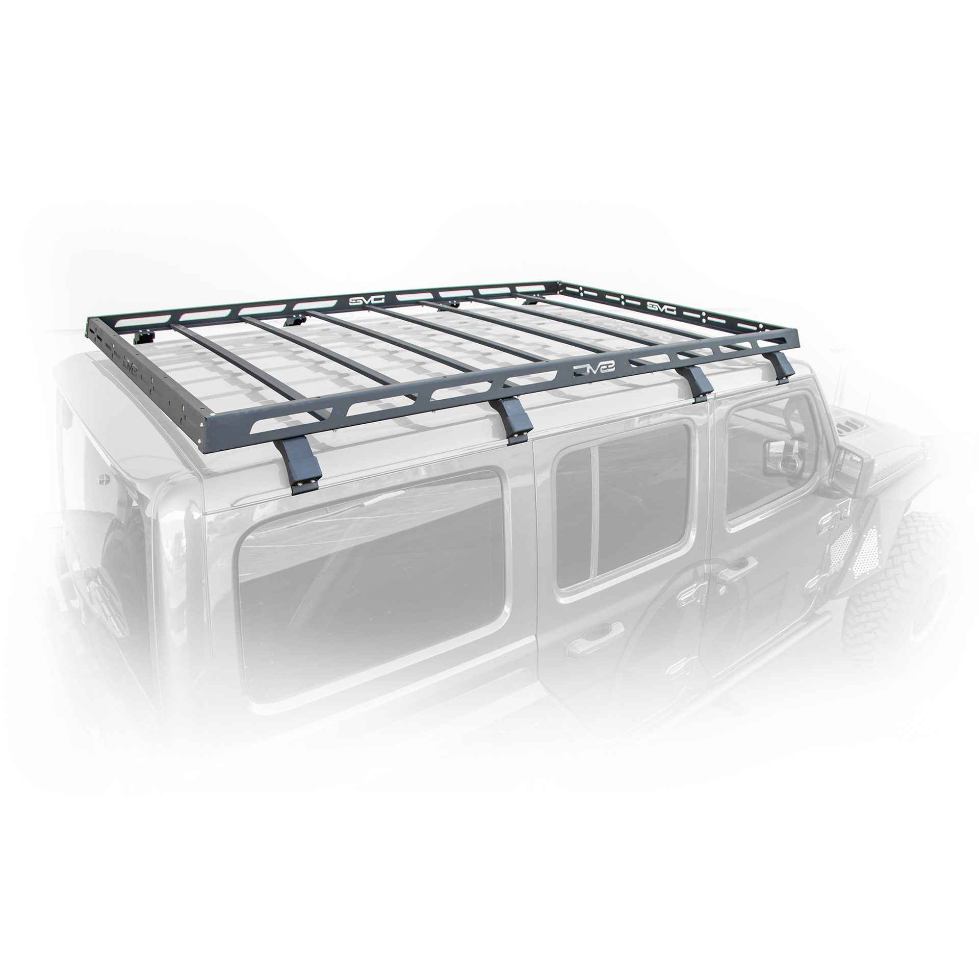 DV8 Offroad Roof Rack for Jeep Wrangler JL, 4-Door