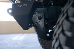 DV8 Offroad JL/JT Front Bumper Sway-Bar Disconnect Motor Skid Plate SPJL-02, view 5