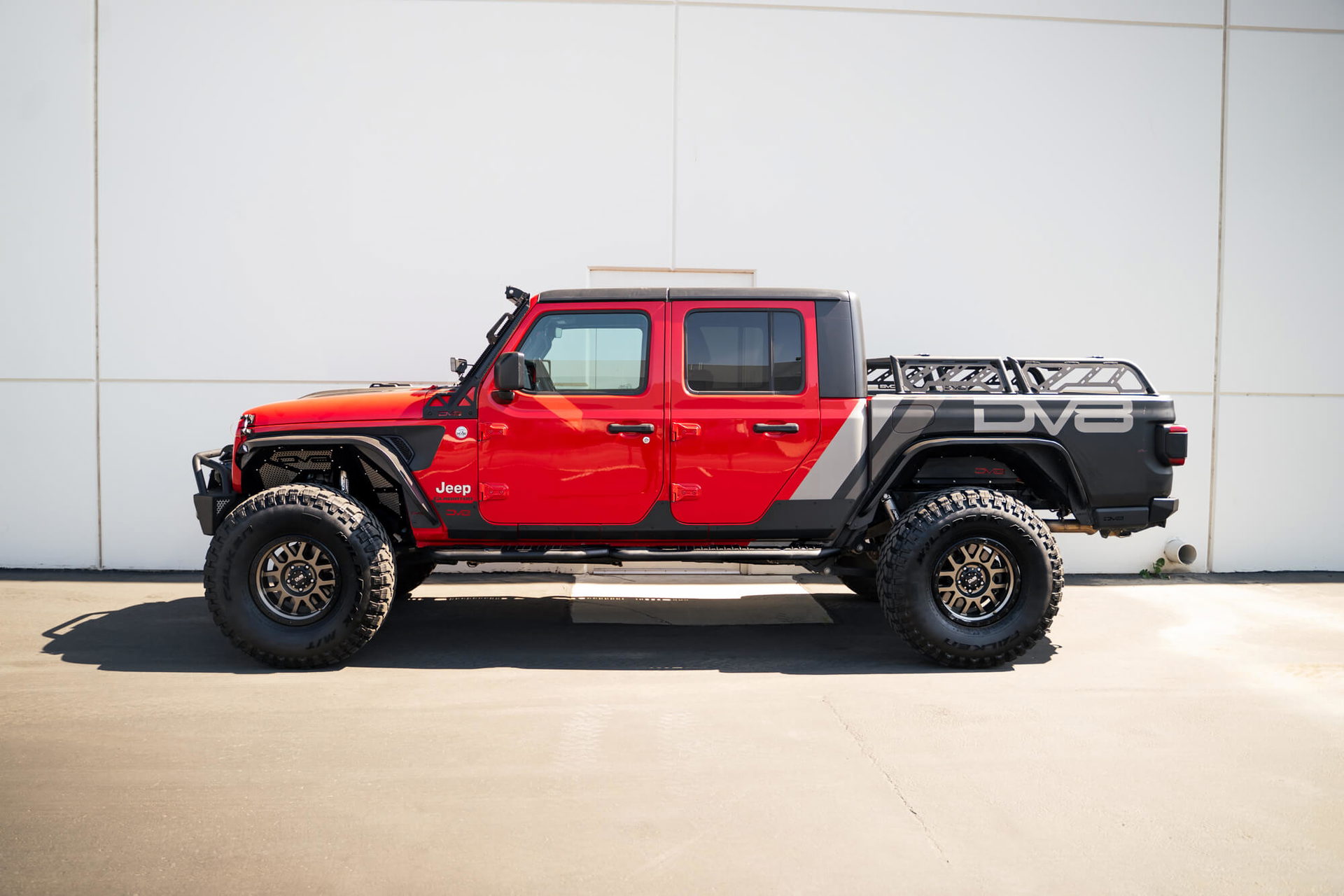DV8 Offroad OE Plus Side Steps for Jeep Gladiator JT