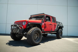 Hinge Mounted Steps for Wrangler JK, JL & Gladiator, view 4, DV8 Offroad STJL-04