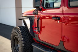 Hinge Mounted Steps for Wrangler JK, JL & Gladiator, view 6, DV8 Offroad STJL-04
