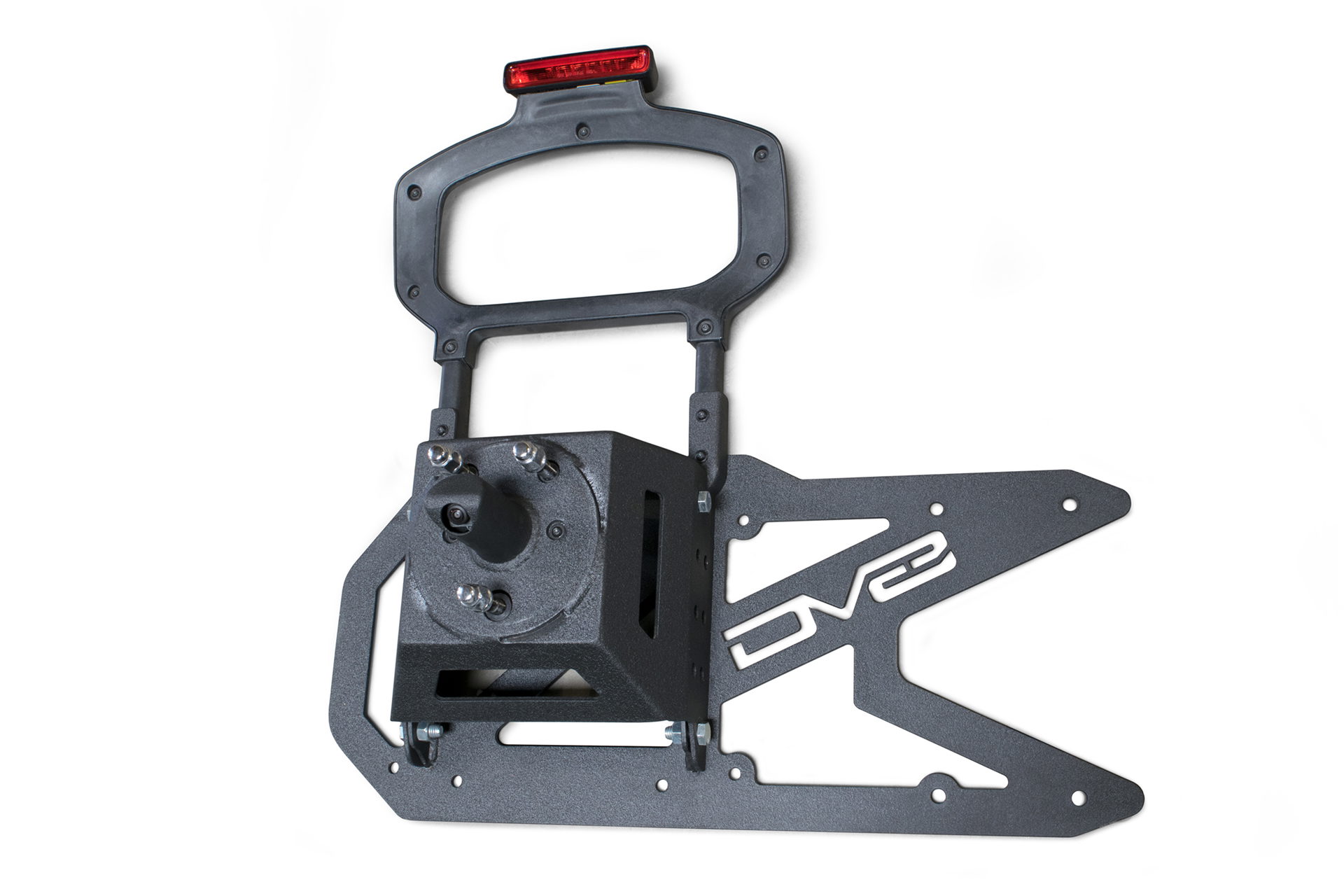 DV8 Offroad Tailgate Mounted Tire Carrier for Jeep Wrangler JL