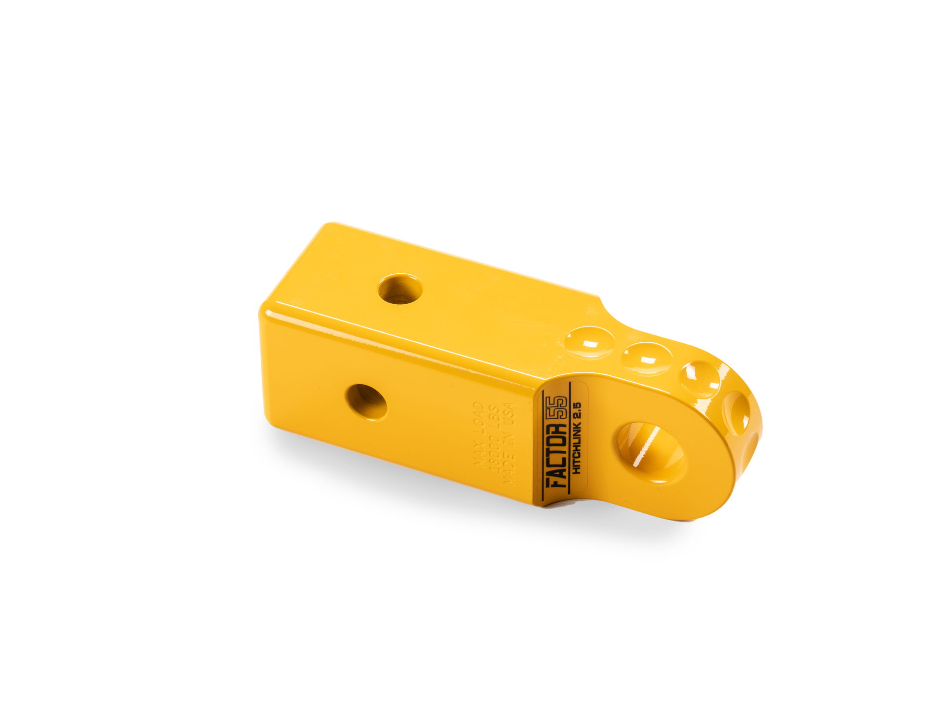 Factor 55 HitchLink 2.5 for 2.5-Inch Receivers, Yellow
