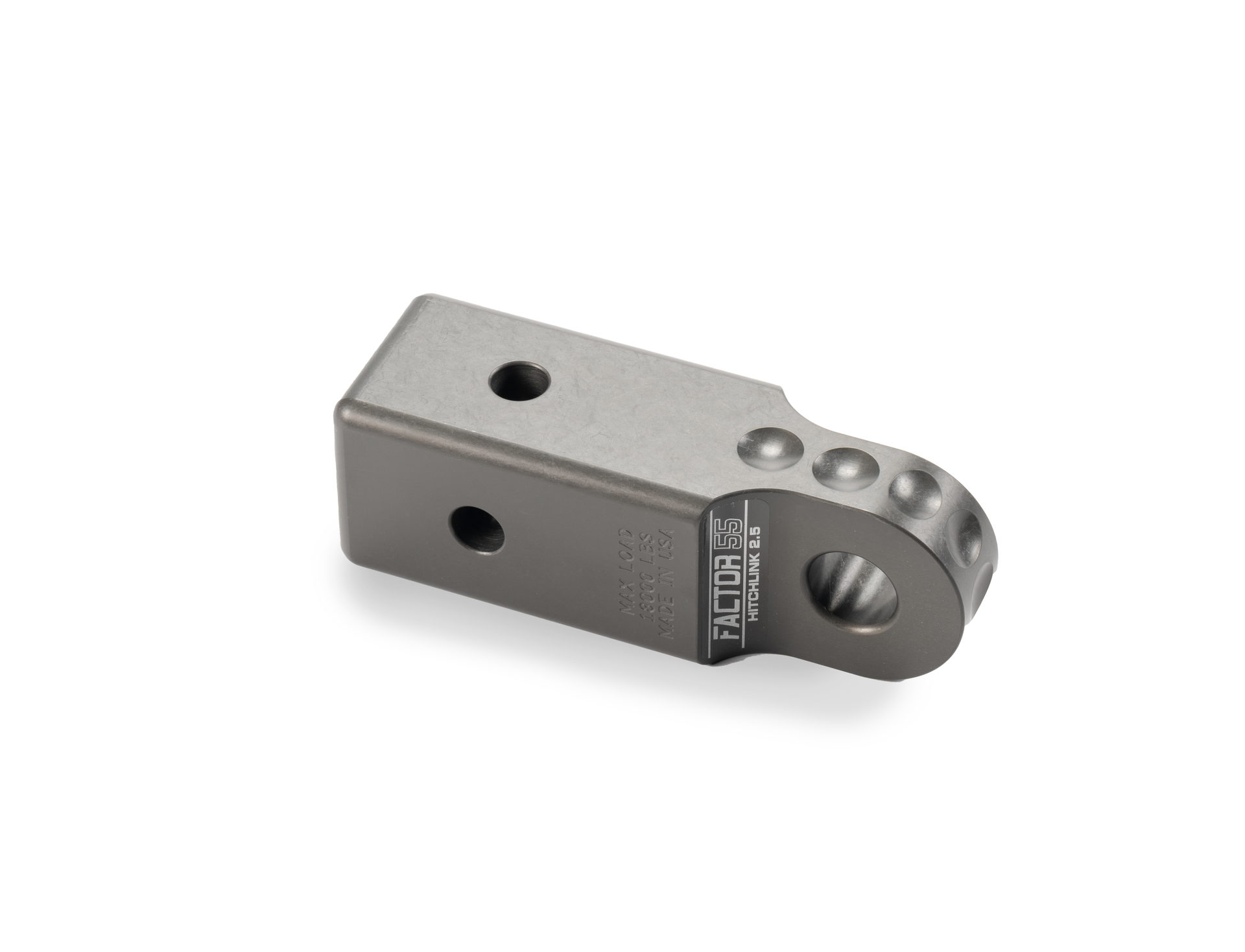 Factor 55 HitchLink 2.5 for 2.5 in. Receivers, Gray
