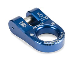 CrossBeam Shackle, Blue, view 2, Factor 55 00054-02