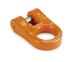CrossBeam Shackle, Orange, view 2, Factor 55 00054-07