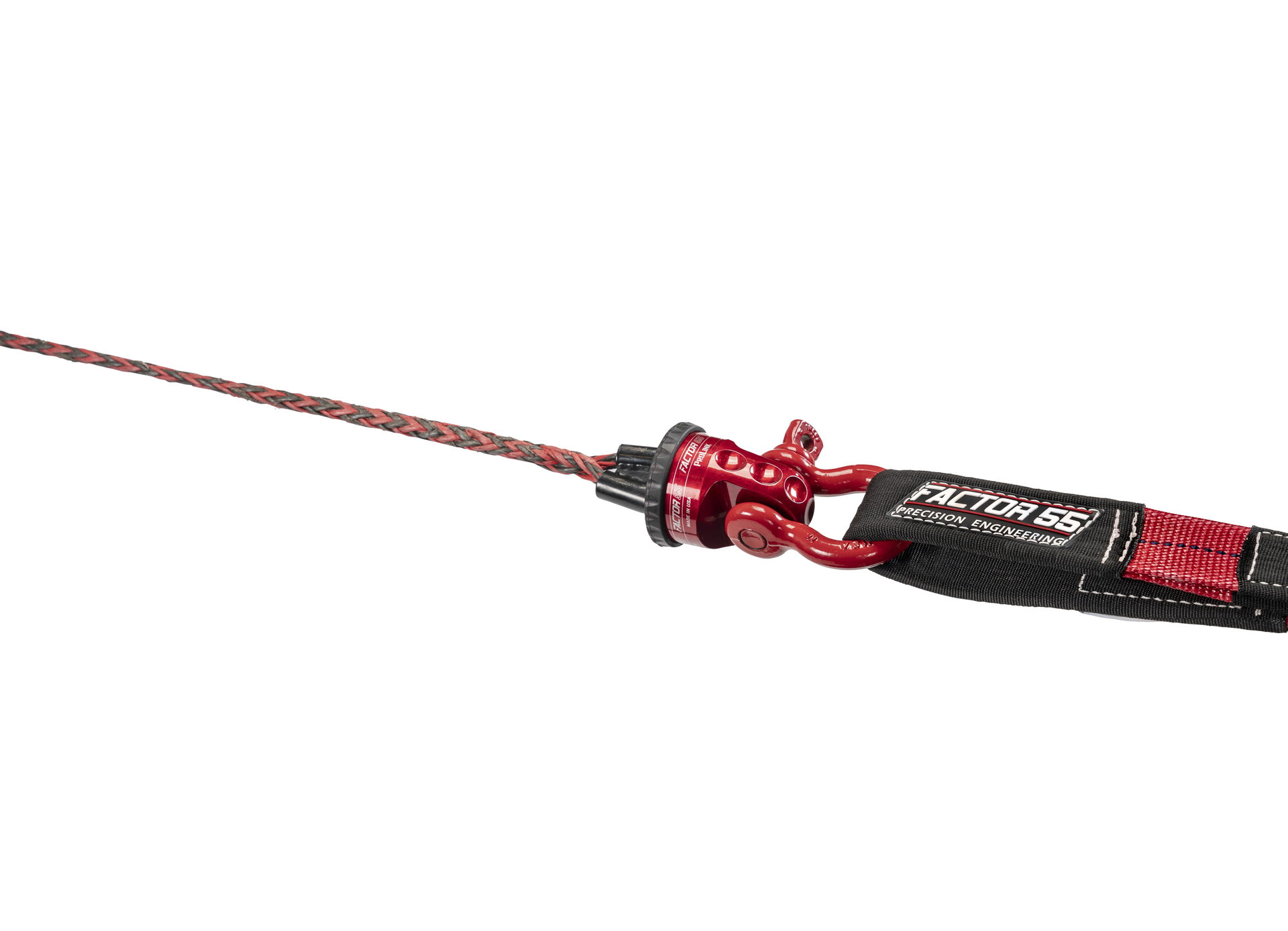 Factor 55 Crosby 3/4 Shackle, Red