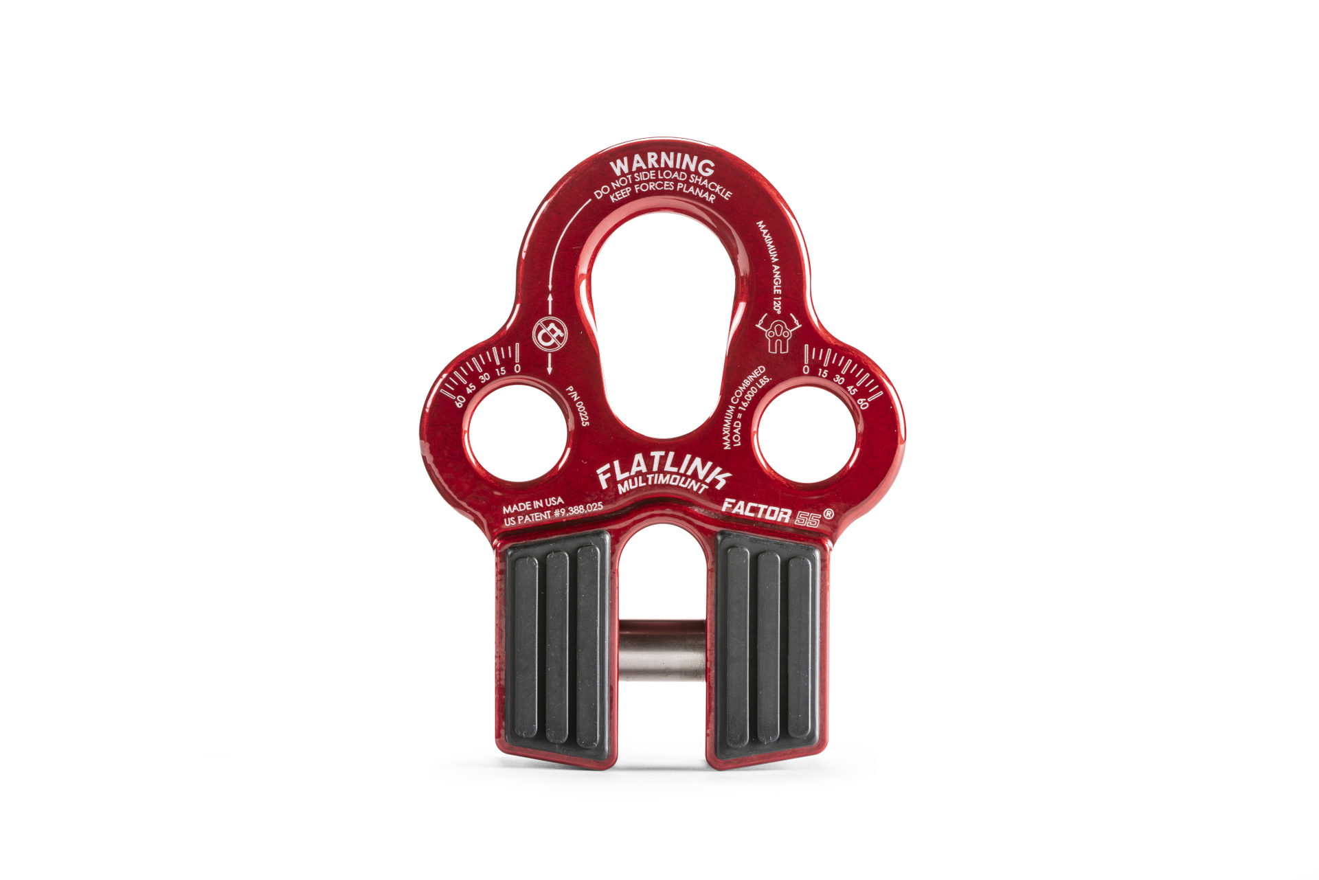 Factor 55 FlatLink MultiMount Winch Shackle Mount, Yellow