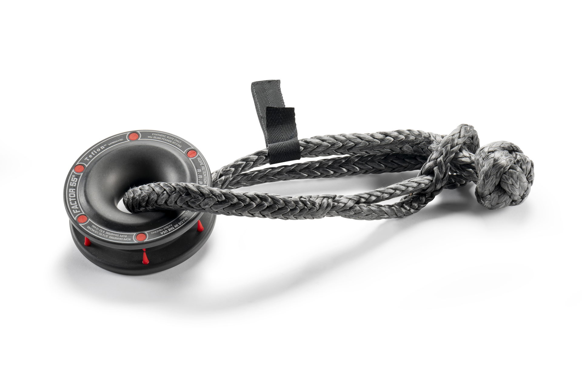Factor 55 Rope Retention Pulley and Soft Shackle Combo