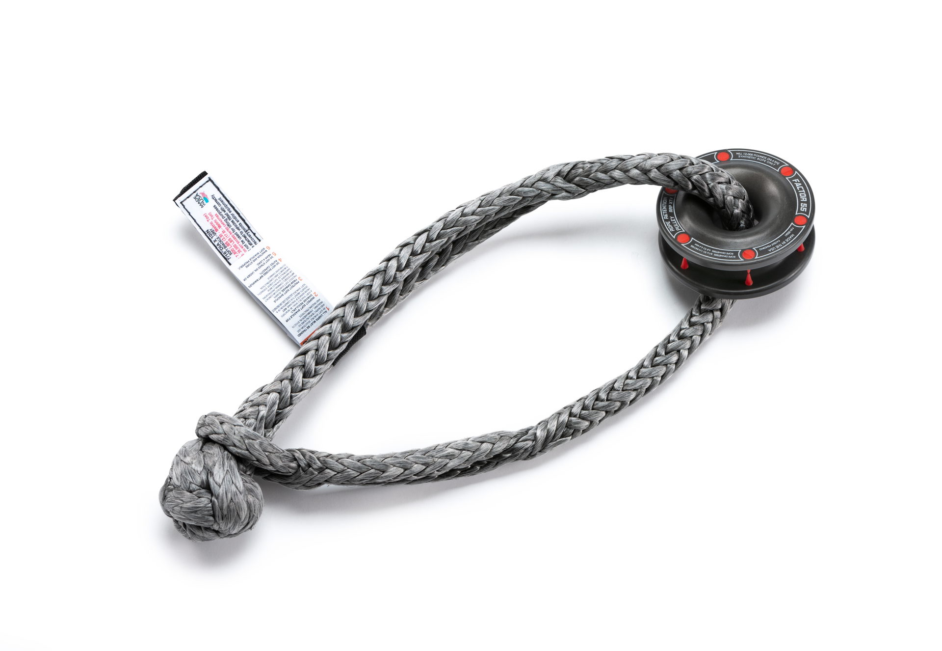 Factor 55 Rope Retention Pulley XTV and Soft Shackle Combo