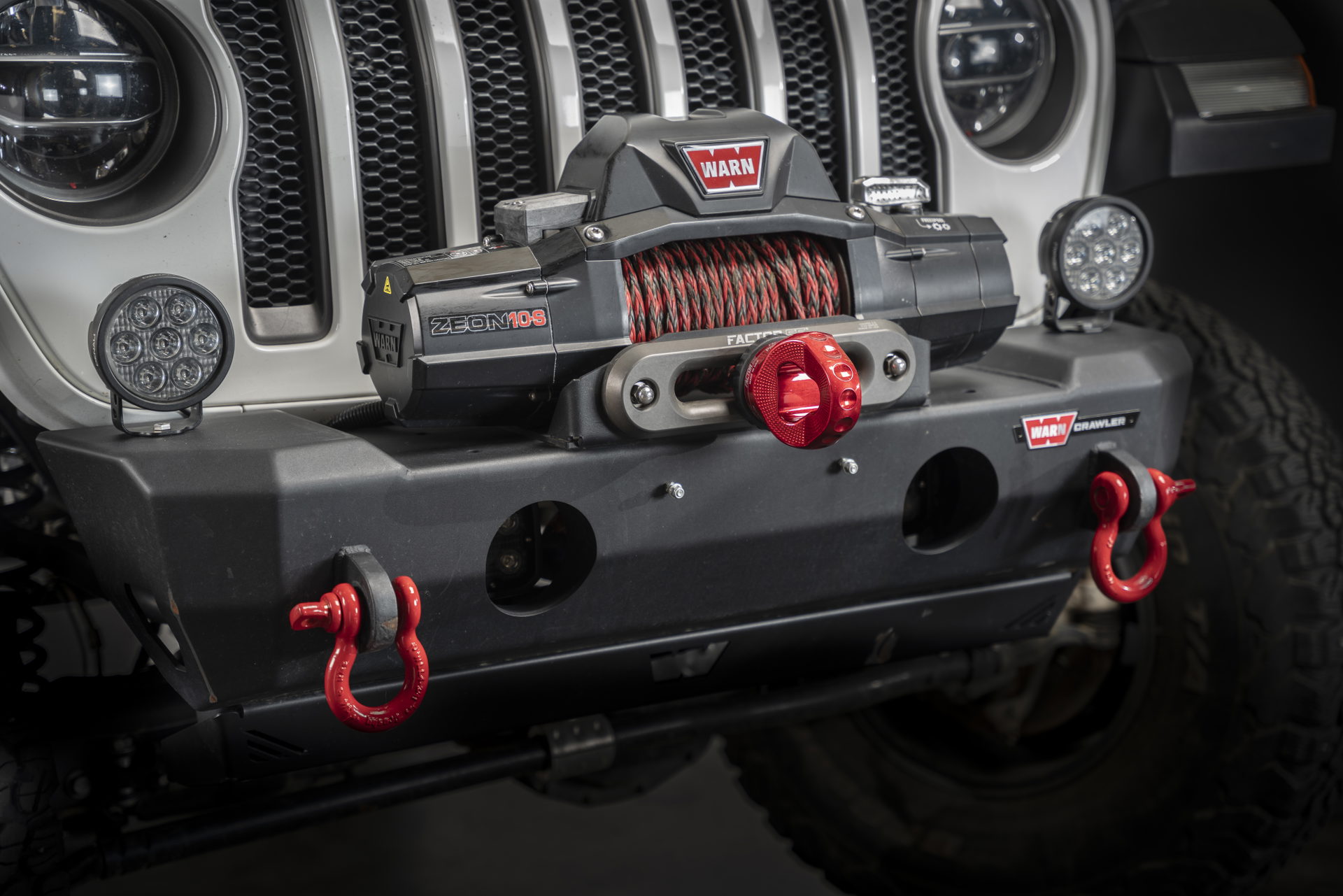 Factor 55 ProLink E Expert Winch Shackle Mount, Gray