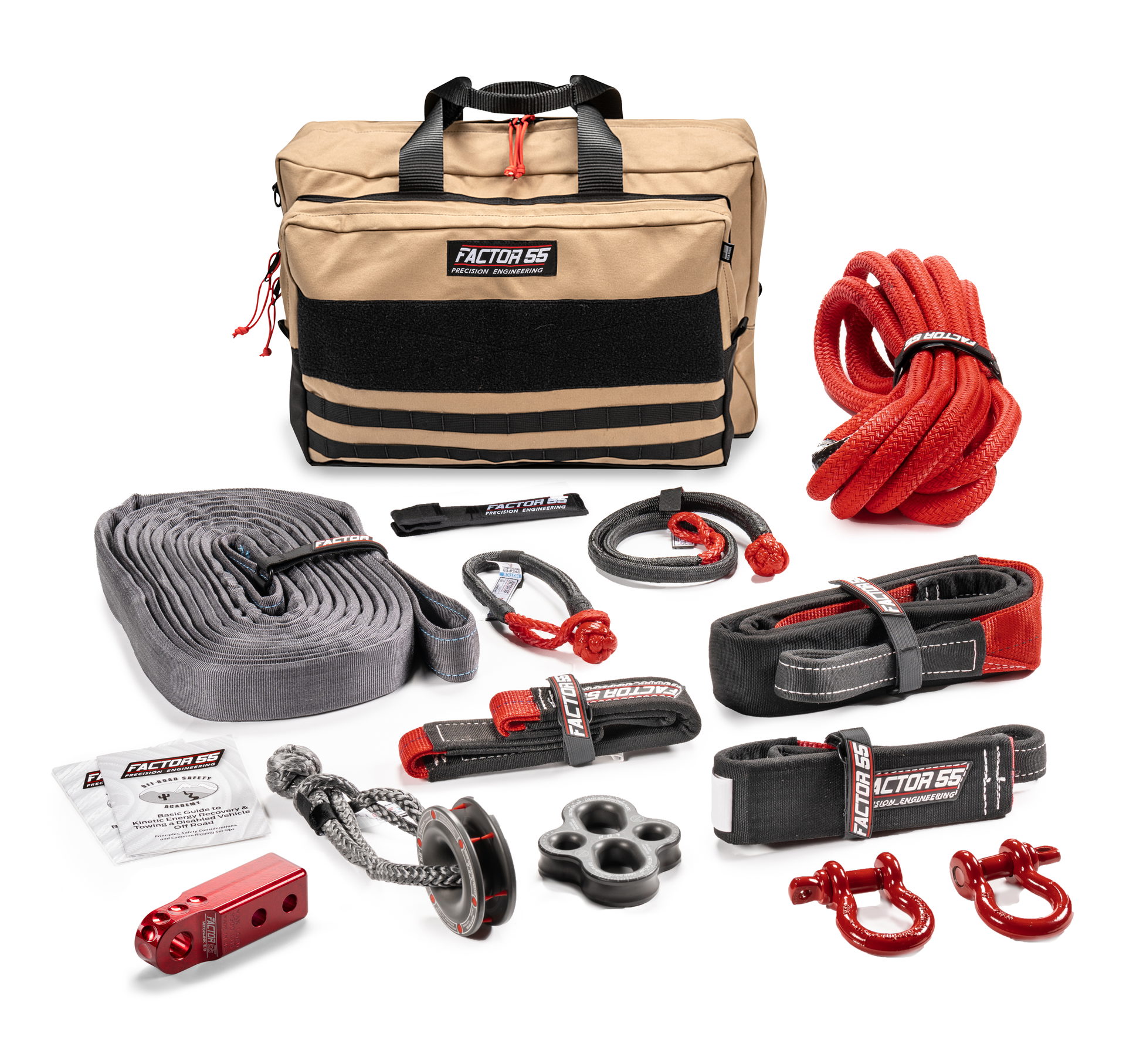 Factor 55 Borah Advanced Recovery Kit, Red HitchLink