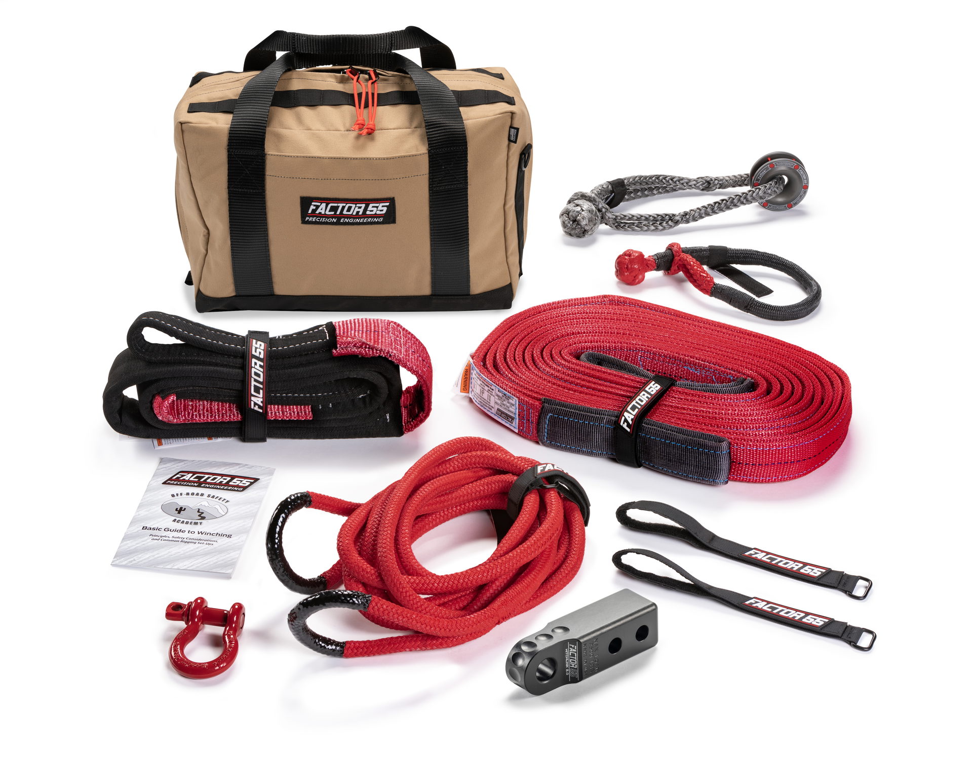 Factor 55 Hemingway Winch Accessory Kit, Black HitchLink