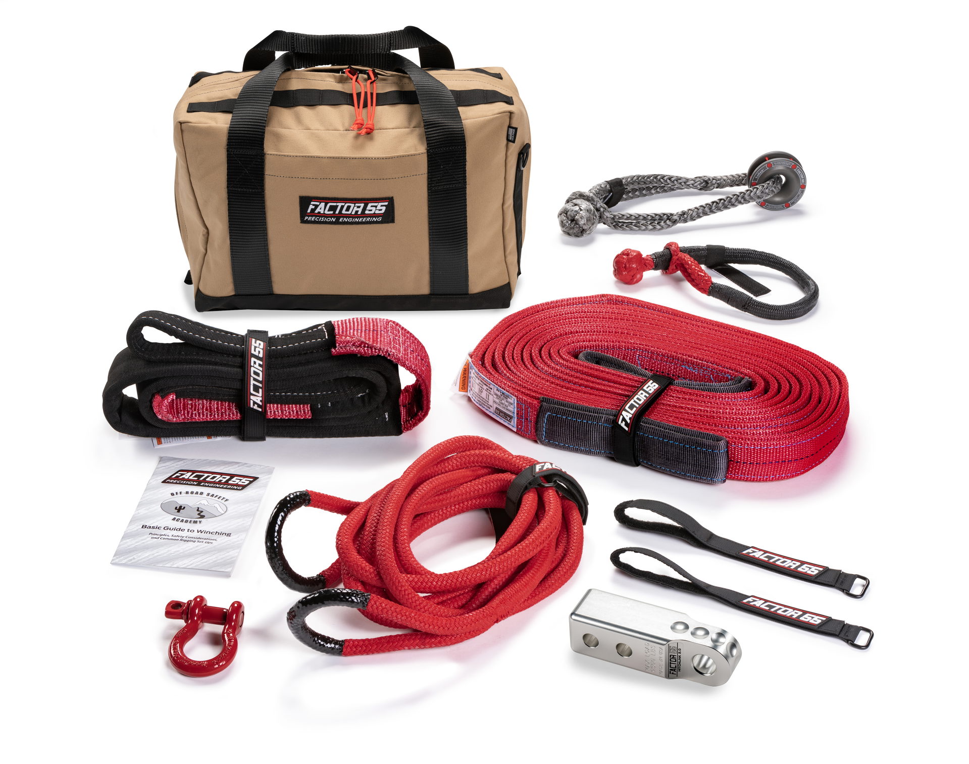 Factor 55 Hemingway Winch Accessory Kit, Silver HitchLink