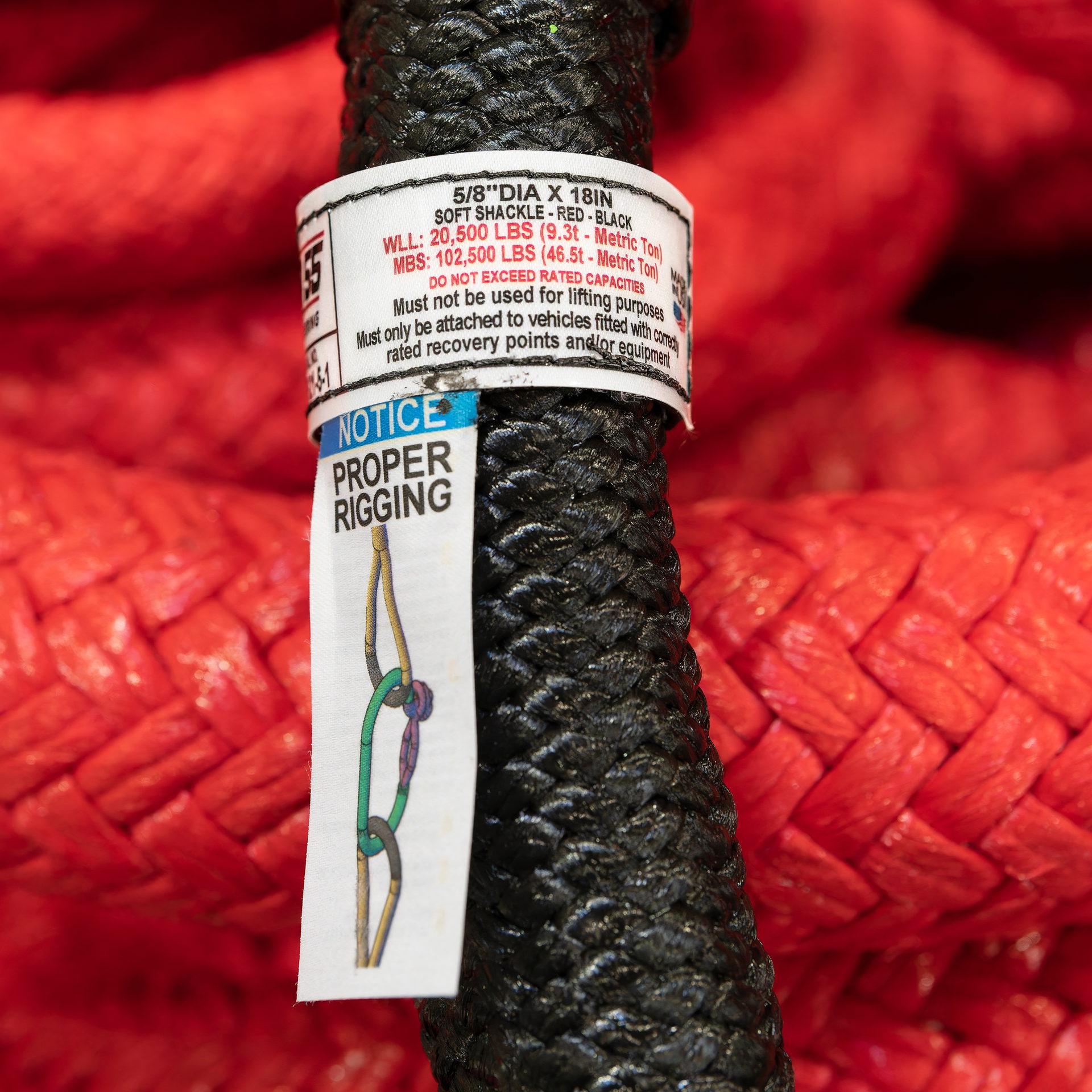 Factor 55 Extreme Duty Soft Shackle, 5/8 in. x 18 in.