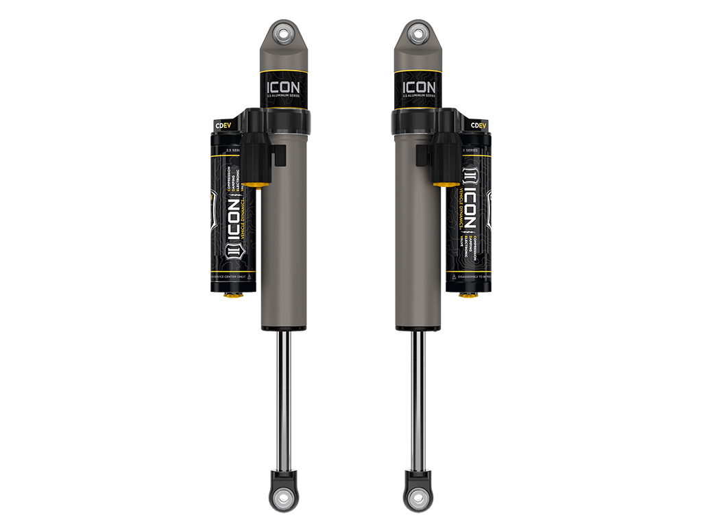 ICON Vehicle Dynamics Rear 2.5 VS PB CDEV Shock Pair for Ford Super Duty, 3-6 in.
