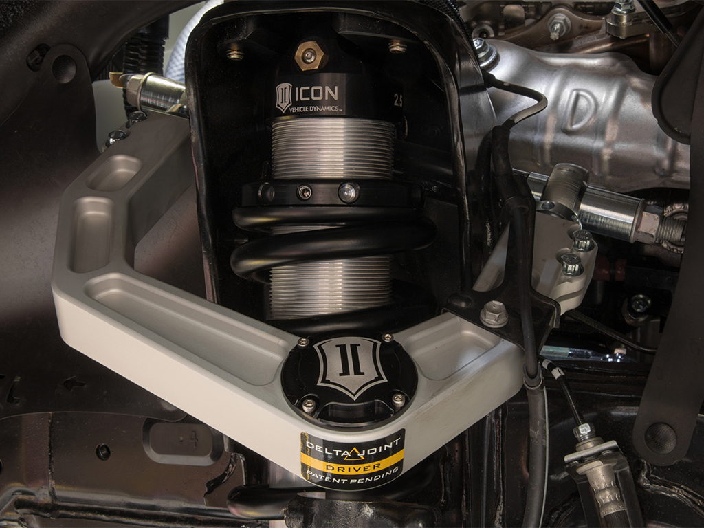 ICON Vehicle Dynamics Billet Upper Control Arm Kit with Delta Joints, Tacoma & Hilux