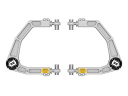 Billet UCA Pro Kit with Delta Joints, Tundra & Sequoia, view 3, ICON Vehicle Dynamics 58561DJ