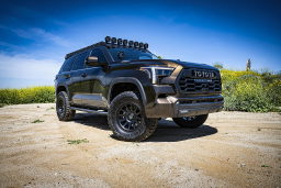 2.5 VS RR Coilover Kit for Toyota Tundra & Sequoia fitted to a vehicle, ICON Vehicle Dynamics 58770