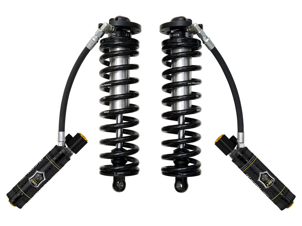 ICON Vehicle Dynamics Bolt-In Coilover Conversion Kit with Cams, Super Duty 2.5-3 in.