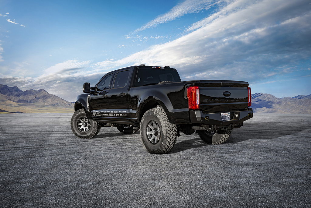 ICON Vehicle Dynamics Bolt-In Coilover Conversion Kit for Super Duty, 4-5.5 in.