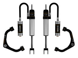 Rear Shock System with Tubular Upper Control Arms, GM HD, view 2, ICON Vehicle Dynamics 78734T