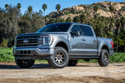 ICON Vehicle Dynamics 21-25 FORD F150 4WD 2.75-3.5" STAGE 3 SUSPENSION SYSTEM W TUBULAR UCA K93133T fitted to a vehicle