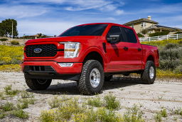 ICON Vehicle Dynamics 21-25 FORD F150 4WD 2.75-3.5" STAGE 3 SUSPENSION SYSTEM W TUBULAR UCA K93133T fitted to a vehicle