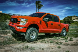 ICON Vehicle Dynamics 21-25 FORD F150 4WD 2.75-3.5" STAGE 3 SUSPENSION SYSTEM W TUBULAR UCA K93133T fitted to a vehicle