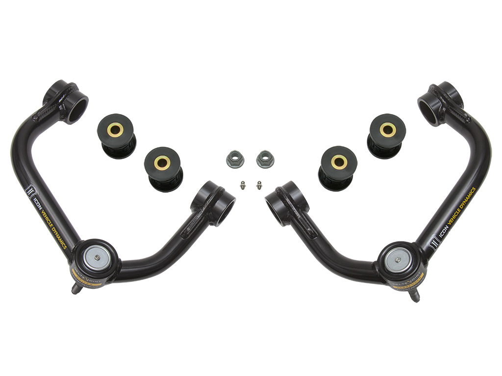 ICON Vehicle Dynamics Tubular Upper Control Arm Kit with Delta Joints, Ford F-150