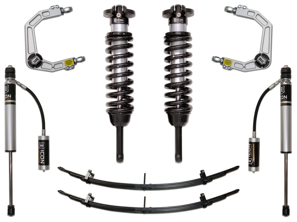 ICON Vehicle Dynamics Stage 3 Suspension System with Billet UCA, Toyota Tacoma 4WD