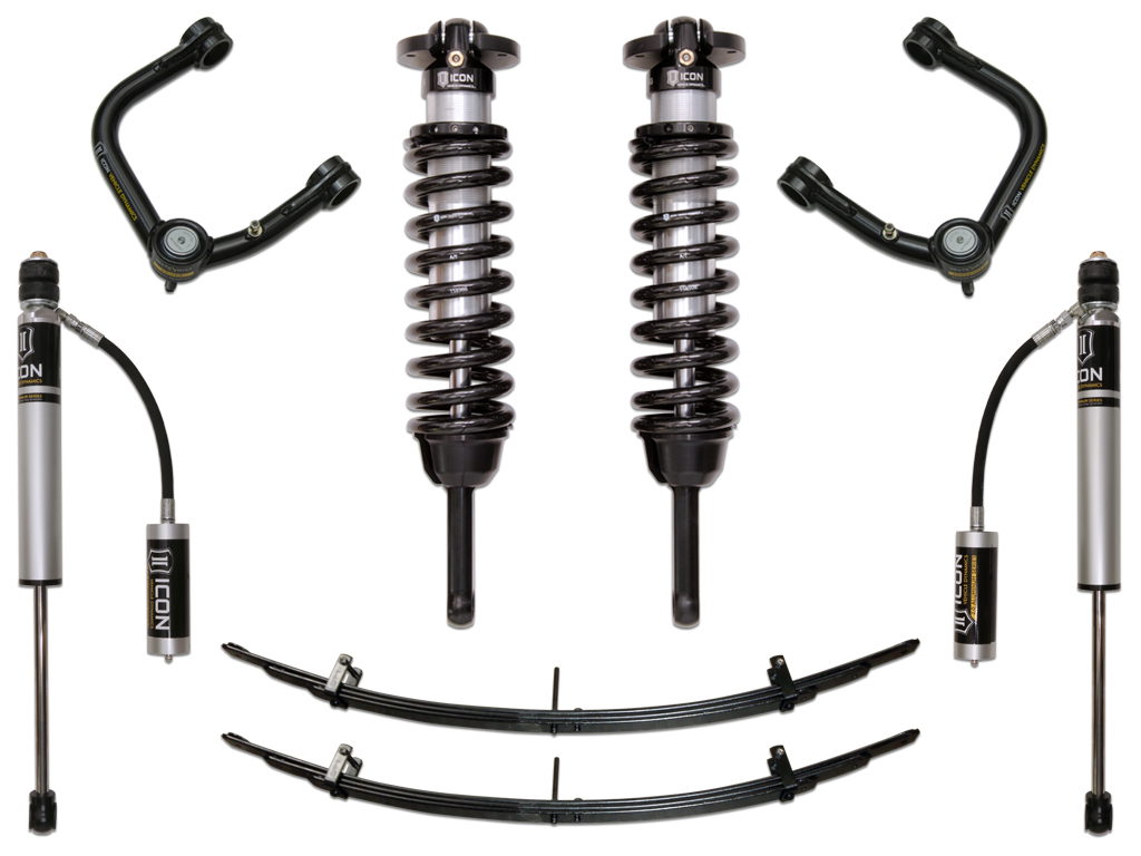 ICON Vehicle Dynamics Stage 3 Suspension System with Tubular UCA, Toyota Tacoma 4WD