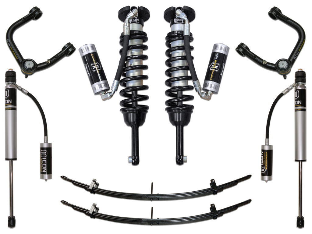 ICON Vehicle Dynamics Stage 4 Suspension System with Tubular UCA, Toyota Tacoma 4WD
