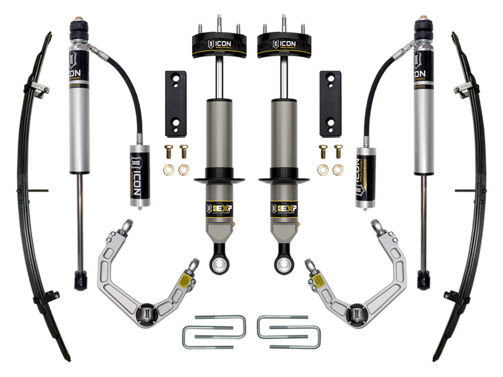 ICON Vehicle Dynamics ICON Vehicle Dynamics 05-23 TACOMA 0-2" STAGE 3 EXP SUSPENSION SYSTEM BILLET K53222