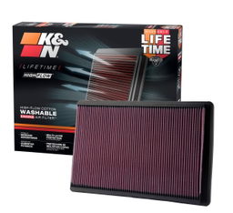 Replacement Air Filter for Corvette & Firebird (1990-1997), view 2, K&N 33-2035