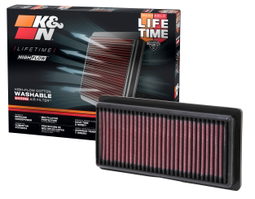 Replacement Air Filter for Dodge Ram 2500 & 3500 (1994-2002), view 2, K&N 33-2056