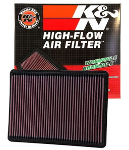 Replacement Air Filter for Jeep Grand Cherokee & Liberty, view 3, K&N 33-2233