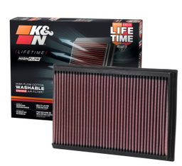 Replacement Air Filter for Ford Crown Victoria & Town Car, view 4, K&N 33-2272