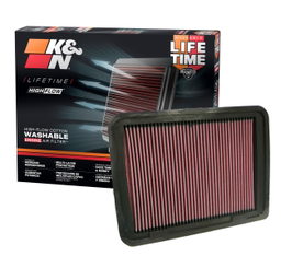 Replacement Air Filter for Toyota Tacoma (2005-2023), view 2, K&N 33-2306