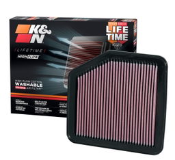 Replacement Air Filter for Lexus IS250, IS350 & GS350, view 2, K&N 33-2345