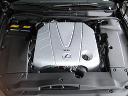 Replacement Air Filter for Lexus IS250, IS350 & GS350 shown installed, K&N 33-2345