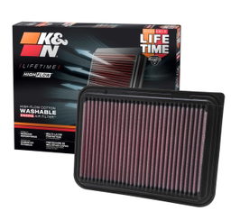Replacement Air Filter for Toyota Corolla & Yaris (2006-2019), view 2, K&N 33-2360