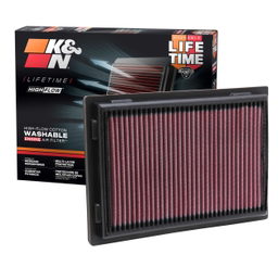 Replacement Air Filter for Lexus LS460 & Toyota RAV4, view 3, K&N 33-2381