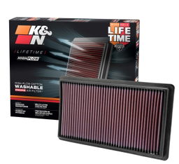 Replacement Air Filter for Ford Explorer, Taurus & Edge, view 6, K&N 33-2395