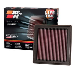Replacement Air Filter for Nissan 370Z & INFINITI G37, view 2, K&N 33-2399